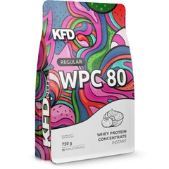 KFD Regular WPC 80 - Суроватъчен Протеин, Вкус Ягода и банан, Разфасовка 0.750kg