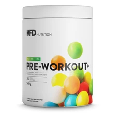 KFD Premium Pre Workout+ - Азотен Бустер, Вкус Портокал и лимон, Разфасовка 0.500kg