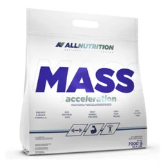 Allnutrition Mass Acceleration - Гейнер, Вкус Ванилия, Разфасовка 7.000kg