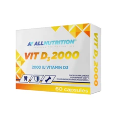 Allnutrition Vitamin D3 2000 - Витамин D, Разфасовка 60 caps