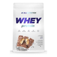 Allnutrition Whey Protein - Суроватъчен Протеин, Вкус Шоколад с нуга и карамел, Разфасовка 908g