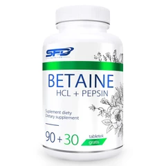 SFD Betaine HCL + Pepsin - Бетаин + Пепсин, Разфасовка 120 tabs