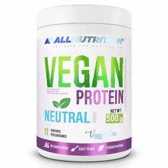 Allnutrition Vegan Protein - Вегетариански Протеин, Вкус Натурален, Разфасовка 500g