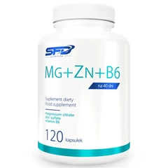 SFD Mg + Zn + B6 - Магнезий + Цинк + Витамин B6, Разфасовка 120 caps