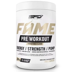 SFD Fame Pre Workout - Азотен Бустер, Вкус Манго, Разфасовка 300g