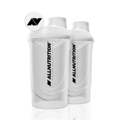 Allnutrition Shaker Wave - Шейкър, Цвят Бял, Разфасовка 600ml