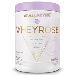 Allnutrition AllDeynn Wheyrose - Дамски Протеин, Вкус Солен карамел и фъстъчено масло, Разфасовка 500g