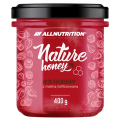 Allnutrition Nature Honey With Raspberry - Натурален Мед, Вкус Малина, Разфасовка 400g