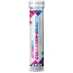Allnutrition Collagen Beauty - Effervescent - Колаген, Вкус Ягода, Разфасовка 20 tabs
