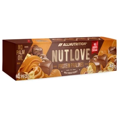 Allnutrition NutLove Protein Pralines Milk Choco Peanut - Протеинови Бонбони, Вкус Шоколад с фъстъци и крем, Разфасовка 48g