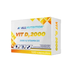 Allnutrition Vitamin D3 2000 - Витамин D, Разфасовка 120 caps