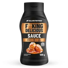 Allnutrition F**King Delicious Sauce - Диетичен Сироп, Вкус Солен карамел, Разфасовка 500g