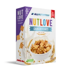Allnutrition NutLove Crunchy Flakes with Cinnamon - Диетичен Корнфлейкс, Разфасовка 300g