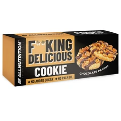 Allnutrition F**King Delicious Cookie - Chocolate Peanut - Диетичен Десерт, Вкус Шоколад с фъстъци, Разфасовка 150g