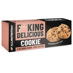 Allnutrition F**King Delicious Cookie - Chocolate Chip - Диетичен Десерт, Вкус Бисквитка с шоколадови парченца, Разфасовка 135g