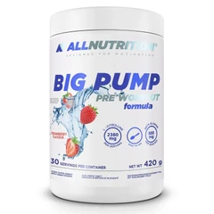 Allnutrition Big Pump Pre-Workout - Азотен Бустер, Вкус Ягода, Разфасовка 0.420kg