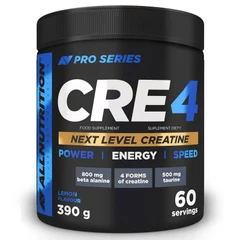 Allnutrition CRE4 - Креатинова Матрица + Бета Аланин, Вкус Неовкусен, Разфасовка 390g