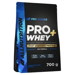 Allnutrition Pro Whey+ - Суроватъчен Протеин Концентрат + Изолат, Вкус Двоен шоколад, Разфасовка 700g