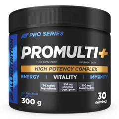 AllNutrition ProMulti+ - Мултивитамини за Мъже, Вкус Мултивитамин, Разфасовка 300g