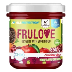 Allnutrition FruLove Dessert with Superfood - Десерт със Супер Храна, Вкус Ябълка и череша, Разфасовка 350g