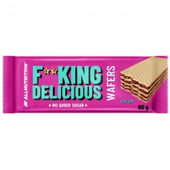 AllNutrition F**King Delicious Wafers - Вафла, Вкус какао, Разфасовка 80g