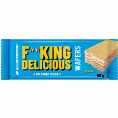 AllNutrition F**King Delicious Wafers - Вафла, Вкус Сметана, Разфасовка 80g
