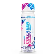 AllNutrition Collagen Beauty Shot - Колаген, Вкус Праскова и Портокал, Разфасовка 80ml