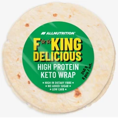 AllNutrition F**King Delicious High Protein Keto Wrap - Протеинова Тортила Рап, Разфасовка 240g