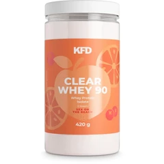 KFD Clear Whey 90 Whey Protein Isolate - Суроватъчен Протеин Изолат, Вкус Коктейл: Секс на плажа, Разфасовка 0.420kg