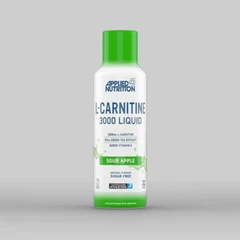 Applied Nutrition L-Carnitine 3000 Liquid - Л-Карнитин, Вкус Кисела ябълка, Разфасовка 480ml