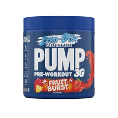 Applied Nutrition Pump 3G Zero-Stim Pre-Workout - Азотен Бустер, Вкус Плодов Пунш, Разфасовка 375g