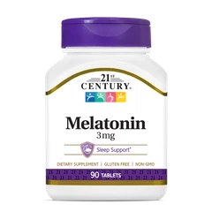 21st Century Melatonin 3mg - Мелатонин, Разфасовка 90 tabs