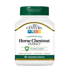 21st Century Horse Chestnut Extract - Екстракт от Конски Кестен, Разфасовка 60 caps