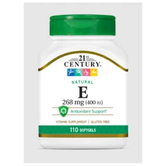21st Century Natural Vitamin E 400IU - Витамин Е, Разфасовка 110 sgels