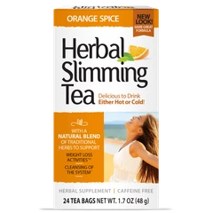 21st Century Herbal Slimming Tea - Orange Spice - Чай за Отслабване, Вкус Портокал, Разфасовка 24 bags