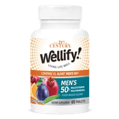21st Century Wellify Mens 50+ - Мултивитамини за Мъже, Разфасовка 65 tabs