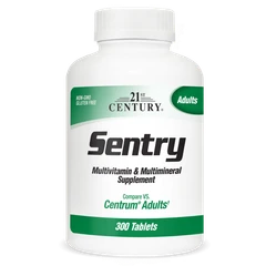21st Century Sentry Multivitamin & Multimineral - Мултивитамини и Мултиминерали, Разфасовка 300 tabs