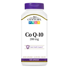 21st Century Co Q-10 200mg Caps - Коензим Q-10, Разфасовка 120 caps