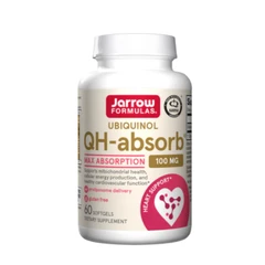 Jarrow Formulas Ubiquinol - QH-absorb® 100mg - Убихинол, Разфасовка 60 sgels