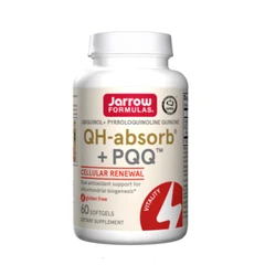 Jarrow Formulas Ubiquinol+PQQ - QH-absorb® + PQQ™ - Убихинол, Разфасовка 60 sgels
