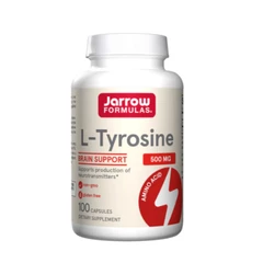 Jarrow Formulas L-Tyrosine 500mg - Тирозин, Разфасовка 100 caps