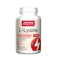 Jarrow Formulas L-Lysine 500mg - Лизин, Разфасовка 100 caps