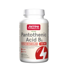 Jarrow Formulas Pantothenic Acid B5 500mg - Пантотенова Киселина, Разфасовка 100 caps