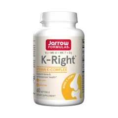 Jarrow Formulas K-Right - Vitamin K Complex - Витамин К, Разфасовка 60 sgels