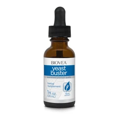 Biovea Yeast Buster Liquid Drops - Капки против Гъбични Инфекции, Разфасовка 30ml