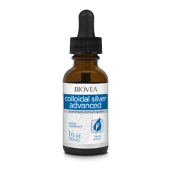 Biovea Colloidal Silver Advanced Drops - Колоидно Сребро на Капки, Разфасовка 30ml