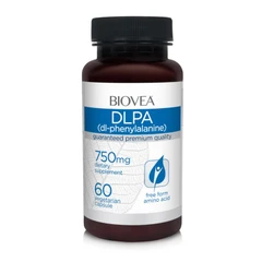 Biovea DLPA - DL-Phenylalanine 750mg, Разфасовка 60 caps