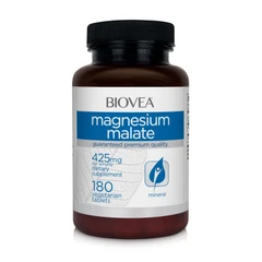 Biovea Magnesium Malate 425mg -  Магнезий, Разфасовка 180 tabs