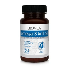 Biovea Omega-3 Krill Oil - Омега 3 Масло от Крил, Разфасовка 30 sgels