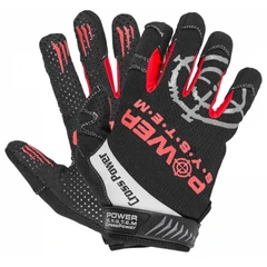 Power System Gloves Cross Power - Black-Red - Кросфит Ръкавици, Цвят Черен - Червен, Размер L